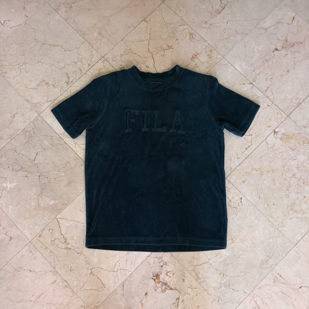 VINTAGE FILA VELVET SHIRT